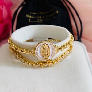 Morena & Proud Virgin bracelets set